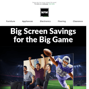 Make the big game look spectacular with Samsung