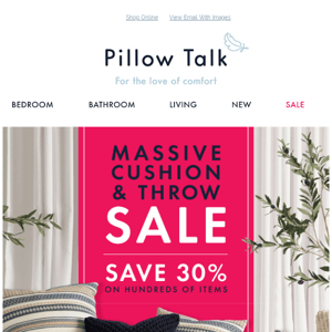 Pillow Talk Australia, let's get couch cosy!