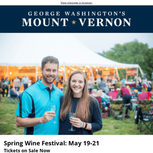 Spring Wine Festival: Tickets on Sale Now
