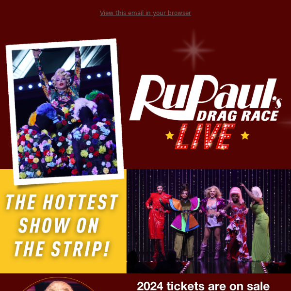 RuPaul's Drag Race LIVE! is the Hottest Show on the Vegas Strip🔥