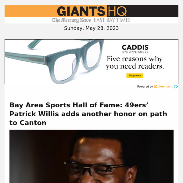 Patrick Willis - Bay Area Sports Hall of Fame