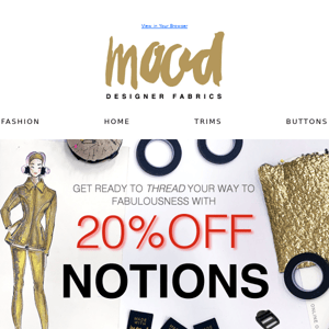 20% Off Notions 🧵 Tips & Tricks✂️