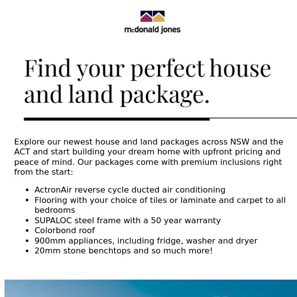 Find your perfect house and land package