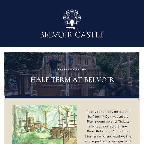 Half Term at Belvoir Castle