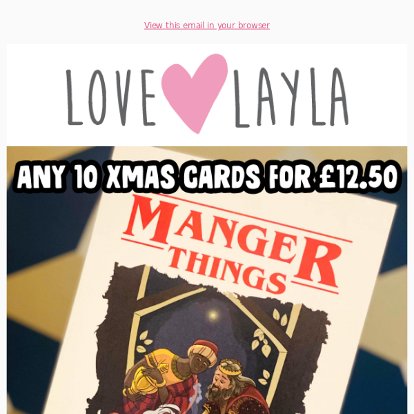 Xmas Cards - SAVE £27 - NEW Designs Added 🤗