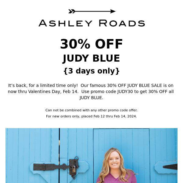 30% OFF JUDY BLUE ✨ 3 DAYS ONLY