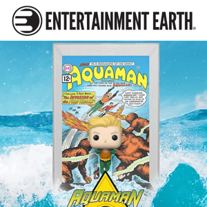 Ahoy! A New Aquaman Funko Pop! Comic Cover Just Crashed In! 🌊