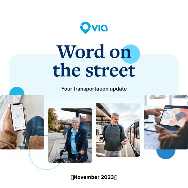 Your November transportation update