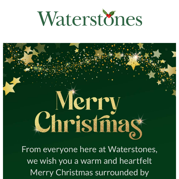 Merry Christmas From Waterstones
