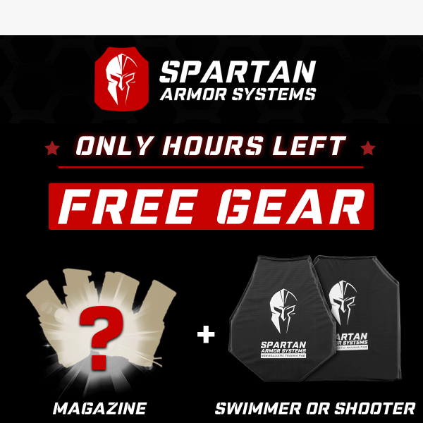 Ending Tonight! FREE gear with your new kit!