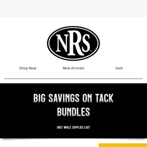 Bundle and Save on Tack! Click In Now!