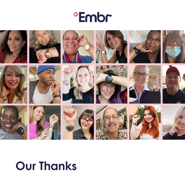 Thanksgiving wishes from Embr Labs