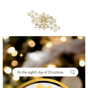 DAY 8: Honeybee Lashes' 12 Days of Christmas Specials