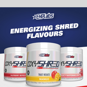 🏆 OXYSHRED TOP 5 BEST-SELLING FLAVORS 🏆