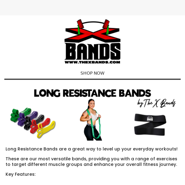 ✨Level up your home workouts with The X Bands!✨