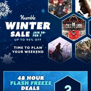 It’s the last weekend for our ❄️Winter Sale❄️