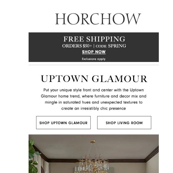 Home trend: Uptown Glamour