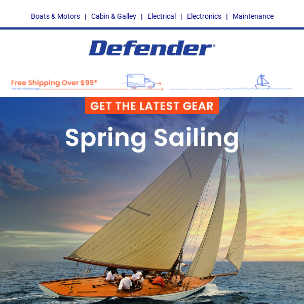 New Sailing Gear for Spring