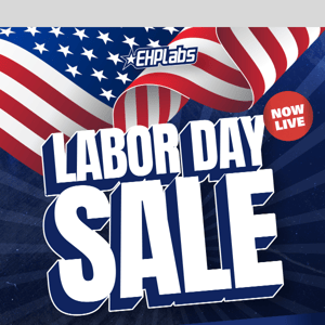 🇺🇸 Labor Day Sale - NOW Live on site!