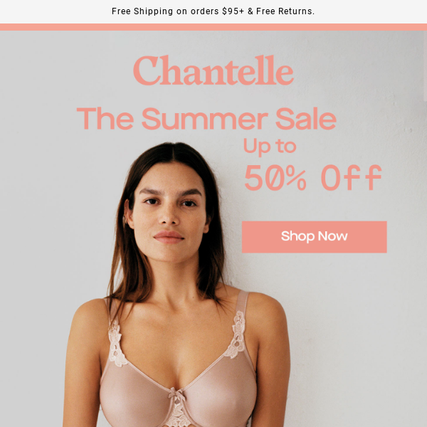 Summer Sale: Up to 50% Of - Chantelle
