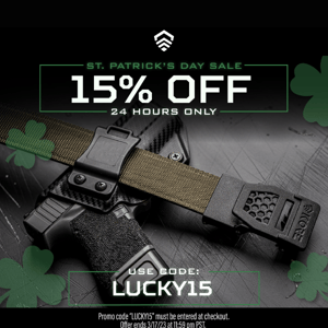 St. Patricks Day Sale!