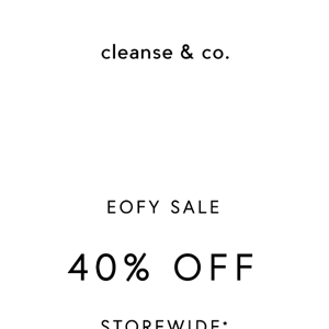 40% OFF SALE + NEW SCENTS HAVE ARRIVED! ✨