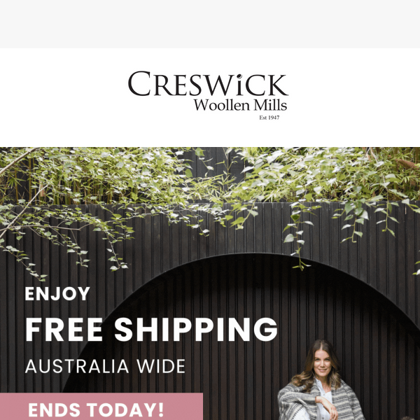 Last Call | Free Shipping Aust Wide | Ends Today!
