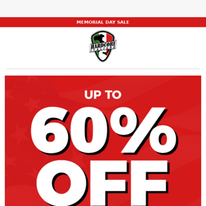 60% off Savings!