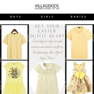 Easter Outfits Are Here💛