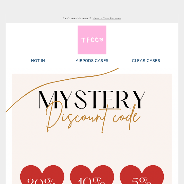 Mystery Discount ❤️