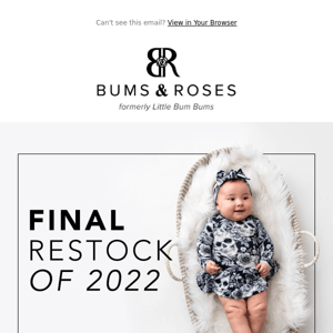 ⌛️ FINAL restock of 2022