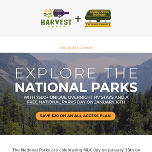 [Save $20] And Explore The National Parks