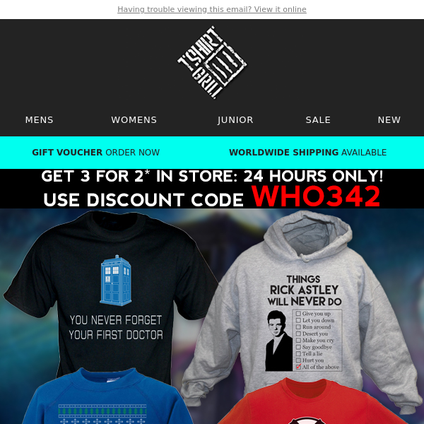 Buy 2 Items, Get 1 Free: 24 Hours Only!