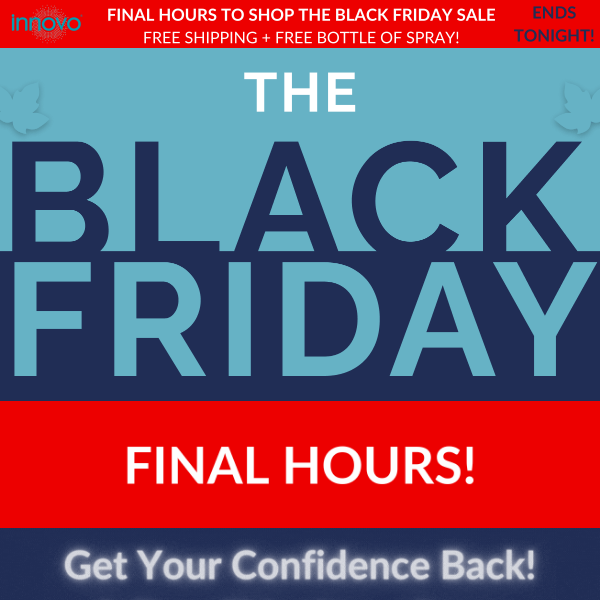 Last Chance! INNOVO's Black Friday Specials Extended Through Cyber Monday!