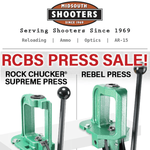 This RCBS Press Sale is Ending Soon!