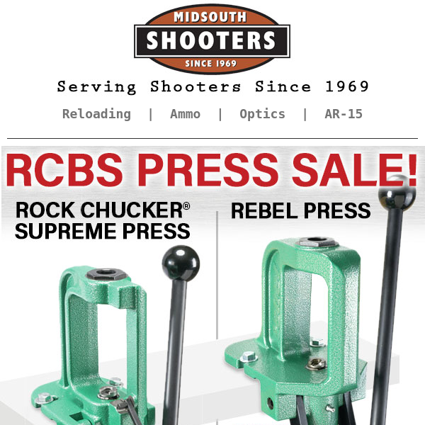 This RCBS Press Sale is Ending Soon!