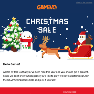 Ho! Ho! Ho! The Christmas Sale is here!