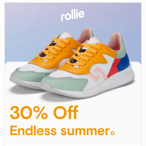 30% off Endless Summer styles ends tonight