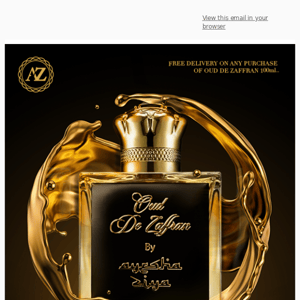 Our NEW Fragrance Oud De Zaffran has arrived.