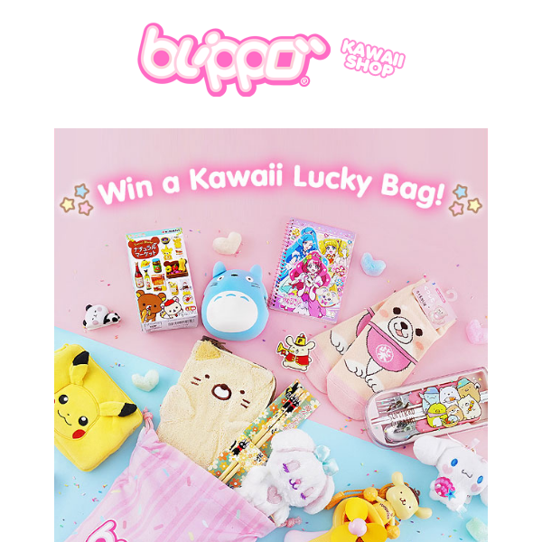 Blippo Surprise Kawaii Stationery Bag Giveaway