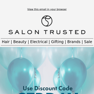 Salon Trusted Is 5!!! 🎉