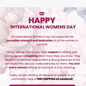 Happy International Women’s Day 💗