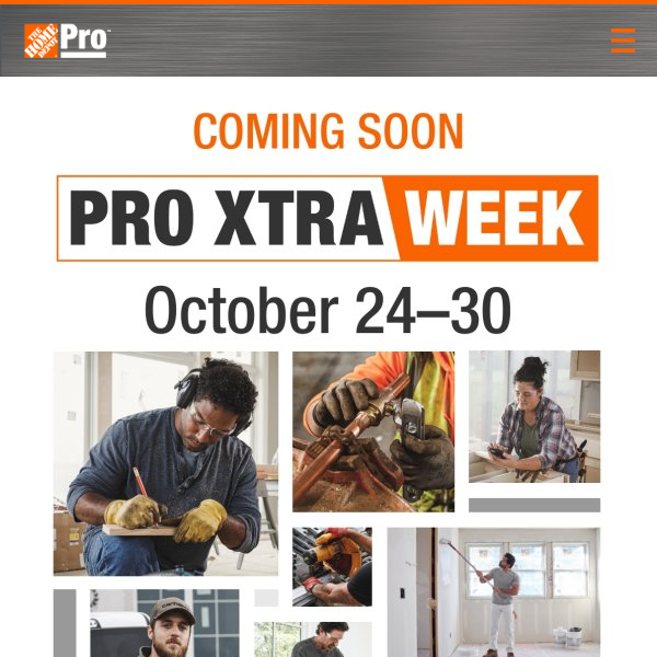 Pro Xtra Week Is Almost Here