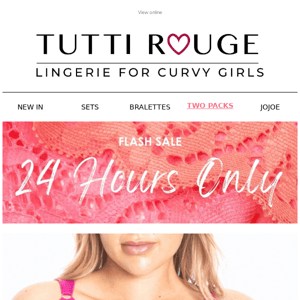 OMG Tutti Rouge, Bralettes now £15 or less!