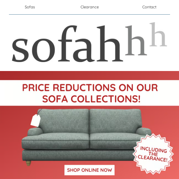 We've Lowered Our Sofa Prices! 📢