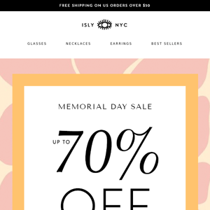 The Memorial Day Sale ✨💥🩷☀️