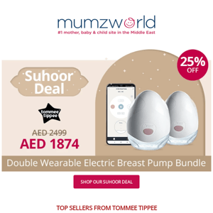 Tommee Tippee Breast Pump @ AED 1874!