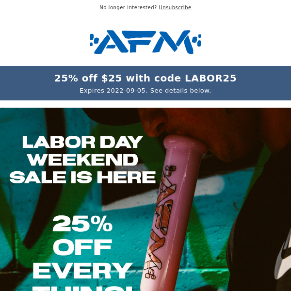Labor Day Sale Starts NOW!
