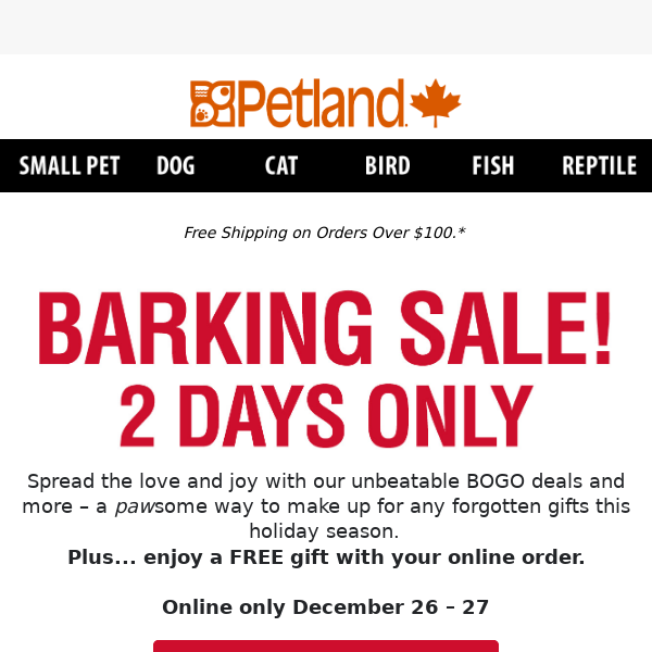 BARKing 2 Day Sale: Starts Now! 🥊