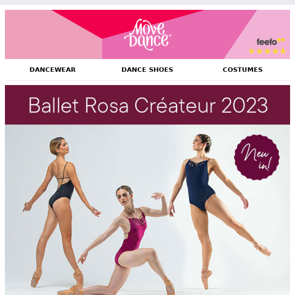 New in! Ballet Rosa Créateur 2023 🩰